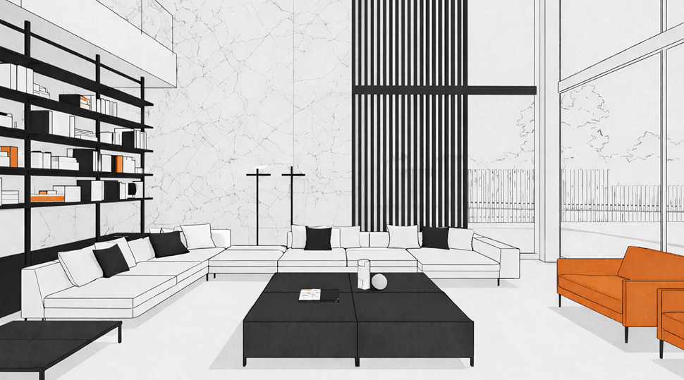 AI render comparison - sketch to photorealistic